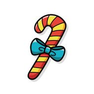 candy cane doodle N3