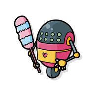 robot doodle N14