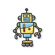 robot doodle N34