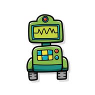 robot doodle N49