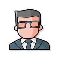 businessman doodle