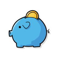 piggybank doodle N2