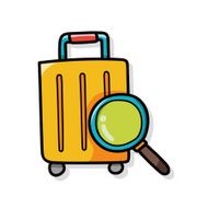 Luggage doodle N8