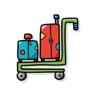 Luggage doodle N9