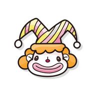 Clown doodle N3