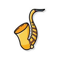 Saxophone doodle