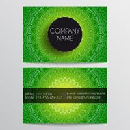 business card from patterns N4