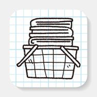 basket doodle
