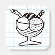 ice cream doodle drawing