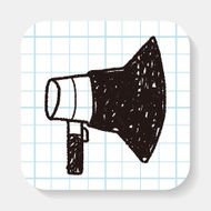 doodle Megaphone