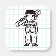 worker doodle N2