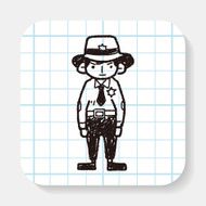 police doodle N4