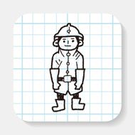 fireman doodle