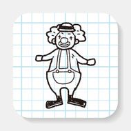 Clown doodle N5