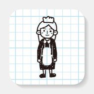 waitress doodle N3