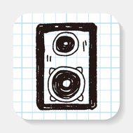speaker doodle