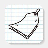 tag doodle drawing