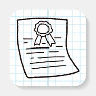 doodle certificate