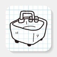 water basin doodle