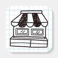 shop store doodle drawing N3