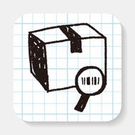 shipping box doodle N7