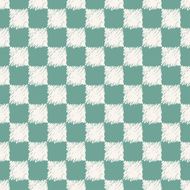 checkered hand drawn pattern