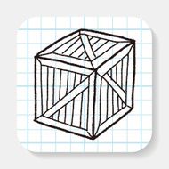 wood box doodle