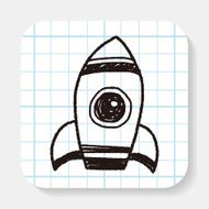 Doodle Spaceship N4
