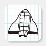 Doodle Spaceship N5