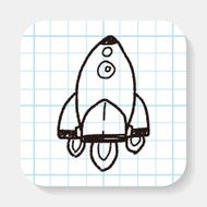 Doodle Spaceship N6