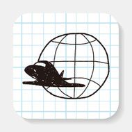airplane doodle N11