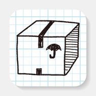 shipping box doodle N12