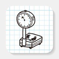 weight scale doodle