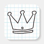 Doodle Imperial crown