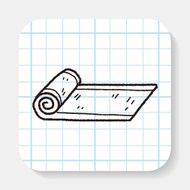 Yoga Mat doodle N2