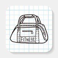 sport bag doodle N2