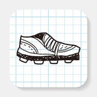 sport shoe doodle