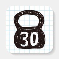 kettlebell doodle