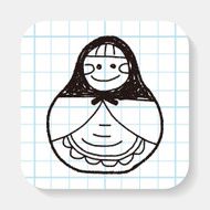 Russia doll doodle