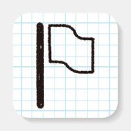 Doodle flag N3