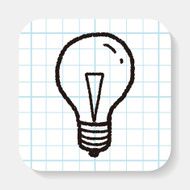 Doodle Light bulb N2