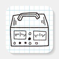electricity measurer doodle