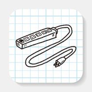 Extension cord doodle N2