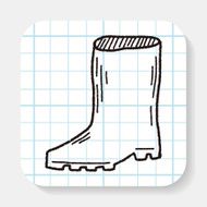 Rain boots doodle N6