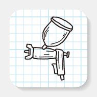 spray gun doodle