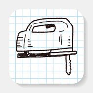 chainsaw doodle