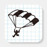 doodle parachute