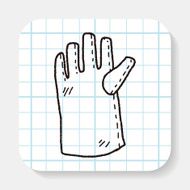gloves doodle