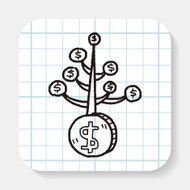 money tree doodle