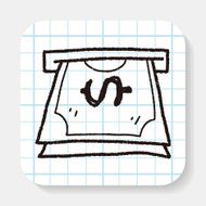 ATM doodle drawing N4